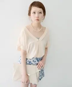 【未使用品】KBF　バックギャザーチュニック