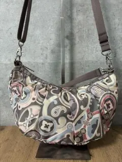 【極美品】レスポートサック ショルダーバッグ ペイズリー 2WAY 軽量