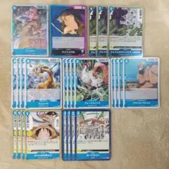 ワンピースカード メモリアルコレクション 青 SR・R以下 まとめ売り 25枚