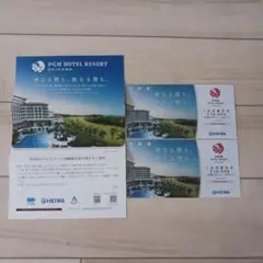 ☆「PGM HOTEL RESORT 宿泊優待券 10,000円×2枚」☆のサムネイル