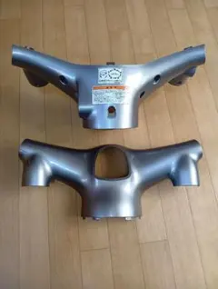 リトルカブ　スピードメーターとハンドルカバー　シルバー リトルカブ スピードメーターとハンドルカバー シルバー - メルカリ