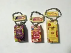 値下げ中⭐︎Lipton リプトン ミニチュア チャーム 3種セット ガチャガチャ