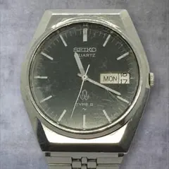 SEIKO（セイコー）（クォーツ QR） パープル ジャンク 不動品 部品取