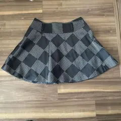 St Andrews チェック柄 フレアスカート Mのサムネイル
