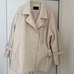 clear 福袋 2026 ダブルブレスト ポンチョコート試着のみ 美品