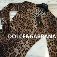 Dolce & Gabbana パイソン襟 半袖ニット 38ロング - メルカリ