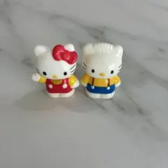 レトロハローキティ ペアフィギュア