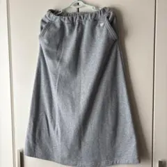 RODEO CROWNS グレー ロングスカート フリーサイズ