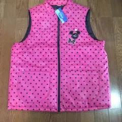 ミニーちゃんドット柄ベスト