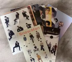 SnowMan 会報 ミニクリアファイル