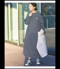 ラコステ　ビームスボーイ　ボーダーワンピース 36サイズ