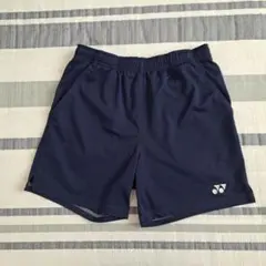 XO 極美品 YONEX メンズ ハーフパンツ ネイビー 紺 ショートパンツ