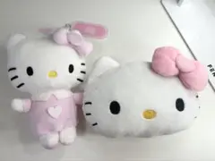 ハローキティ フェイス型ポーチ　アベイルマスコットチャーム
