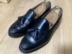 Berwick タッセルローファー ブラック 4340 UK 8.5