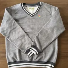 good! GOSEN グレー Vネックシャツ M