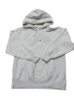 ヘビーウェイトスウェットパーカー　グレー フード付きパーカー　Lサイズ