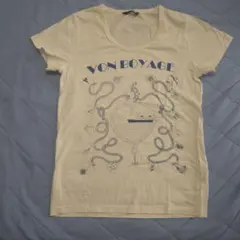 Johnbull 半袖Tシャツ ホワイト VON BOYAGE　レディース　Мのサムネイル