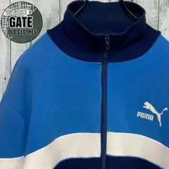 【※ビンテージ】PUMA プーマ★ワンポイントロゴ トラックトップ L相当
