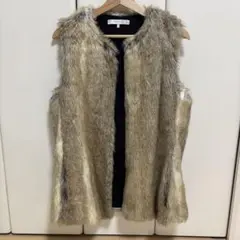 ZARA Trafaluc outerWear ファーベスト M