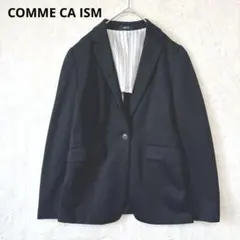 コムサイズム／テーラードジャケット L フォーマル セレモニー ブラック 黒