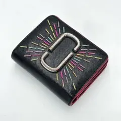 ハワイデザイン✨ Marc Jacobs 二つ折り財布　コンパクト ウォレット