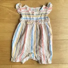 SHEIN 半袖 フリル ロンパース 女の子のサムネイル