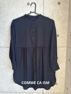 美品　コムサイズム　黒ブラウス