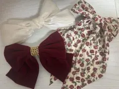 リボン　バレッタ　まとめ売り