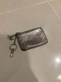 現行品 完売品GIANNI CHIARINI キーリングウォレット シルバー