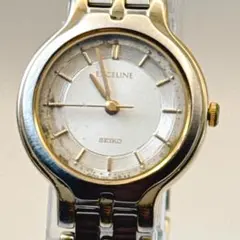 SEIKO セイコー EXCELINE エクセリーヌ ツートンレディース 稼働品