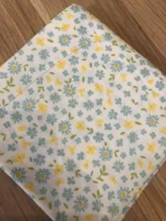 生地　ホーミーコレクション　小花柄　水色　カットクロス 50×30