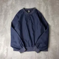 NIKE GOLF ナイキゴルフ 刺繍ロゴ ヘンリーネック ナイロンプルオーバー
