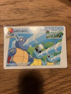 ポケットモンスター　アニメコレクション　117 カメール＆ゼニガメ　カードダス
