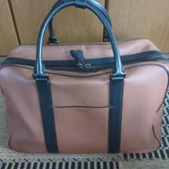 COACH レザー ボストンバッグ ブラウンのサムネイル