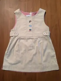 ファミリア　ジャンバースカート　80cm