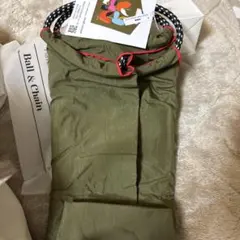 Ball & Chain エコバッグ オリーブグリーン