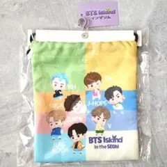 BTS Islandインザソム キャラクター巾着バッグ