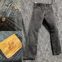 Paul Smith RED EAR シャドウストライプ ブラックデニム　日本製