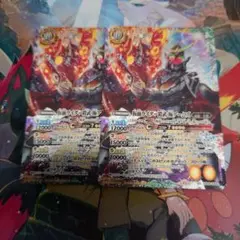 仮面ライダー鎧武極アームズ　２枚　バトスピ
