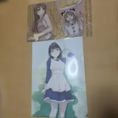 青ブタ クリア下敷き B5サイズ クリアファイル