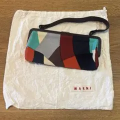 ★美品★MARNI マルチカラー ハンドバッグ 保存袋付きのサムネイル