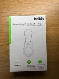 belkin AirTagケース　ホワイト