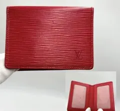 Louis Vuitton レッド 名刺入れ　Nイニシャル 2025年最新】LOUIS VUITTON カラー：レッド系 名刺入れの人気アイテム