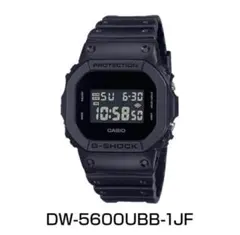 美品❗️CASIO G-SHOCK DW-5600BB-1JF/ブラック
