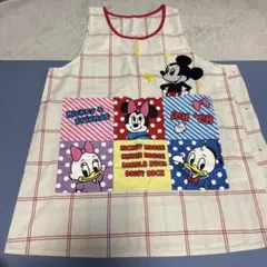 ミッキー＆フレンズ エプロン　保育士