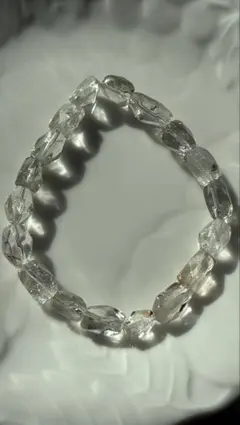 天然石水晶ブレスレット