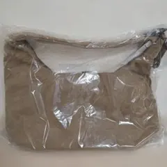 GU コクーンショルダーバッグ【新品、未開封】 BROWN