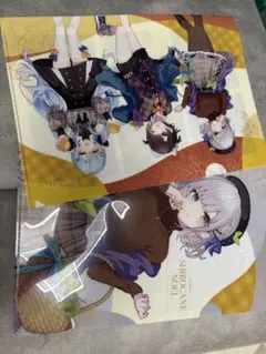 ホロライブ hololive 大空スバル白銀ノエル雪花ラミィ クリア ファイル