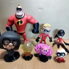Mr.インクレディブル プチトイズ　フィギュアコレクション　15体セット Mr.インクレディブル プチトイズ フィギュアコレクション 15体セット
