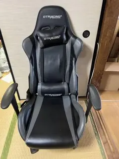 GTRACING ゲーミングチェア ブラック/グレー